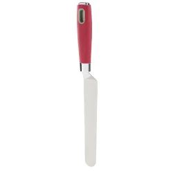 Gifi Spatule à crêpe en inox avec manche en polypropylène rouge