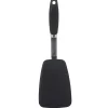 Gifi Spatule de cuisine en inox et silicone noir