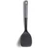 Gifi Spatule de cuisine en plastique noir et gris L.35cm