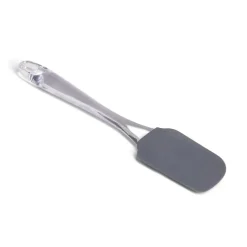 Gifi Spatule de cuisine en silicone gris L.24,5cm