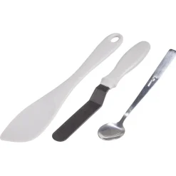 Gifi Spatule x2 et cuillère x1 pour crêpe