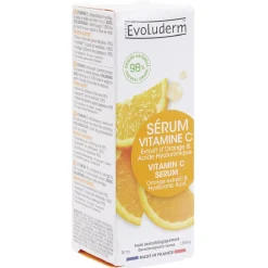 Gifi Beauté^Sérum vitamine C Evoluderm extrait d'orange et acide hyaluronique 30ml