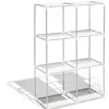 Gifi Rangement|Structure 6 casiers gris