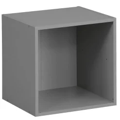 Gifi Rangement|Structure Box Cube 1 case 35x30x35cm bois gris