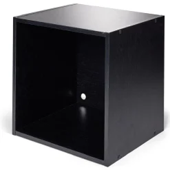 Gifi Rangement|Structure Box Cube 1 case 35,2x30x35,2cm bois noir