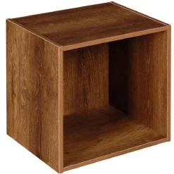 Gifi Rangement|Structure Box Cube 1 case 35,2x30x35,2cm bois marron