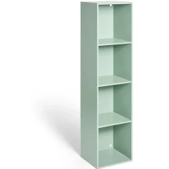 Gifi Rangement|Structure Box Cube 4 cases 35x30x137cm bois vert