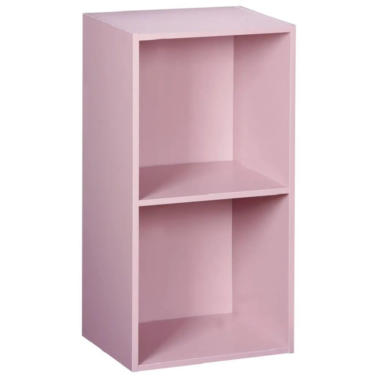 Gifi Rangement|Structure Box Cube 2 cases 35,2x30x69,2cm bois rose
