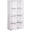 Gifi Rangement|Structure Box Cube 8 cases 69,2x30x137,2cm bois blanc