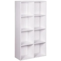 Gifi Rangement|Structure Box Cube 8 cases 69,2x30x137,2cm bois blanc