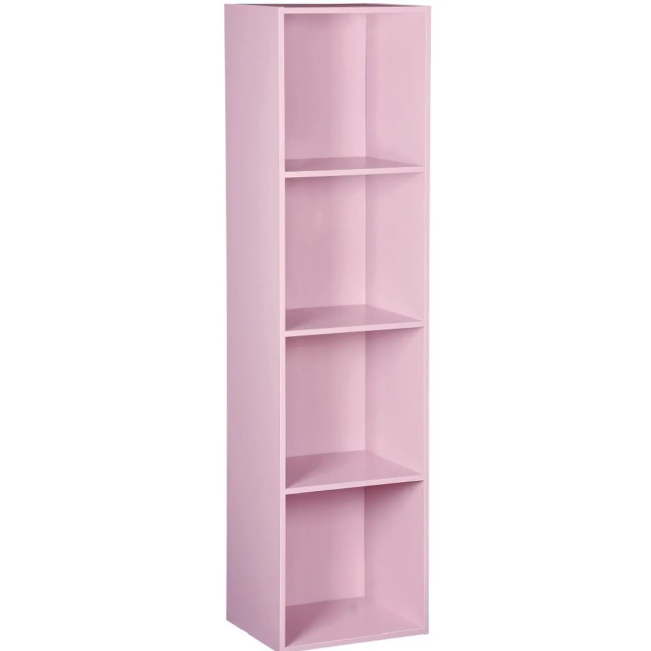 Gifi Rangement|Structure Box Cube 4 cases 35,2x30x137,2cm bois rose
