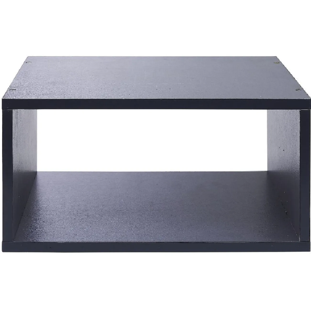 Gifi Rangement|Structure Box Cube demi cube 35x30x17cm métal gris