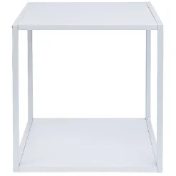Gifi Rangement|Structure Box Cube 35x30x35cm métal blanc
