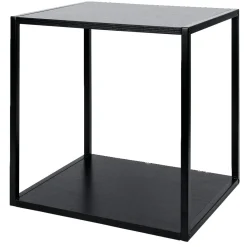 Gifi Rangement|Structure Box Cube 35x30x35cm métal noir