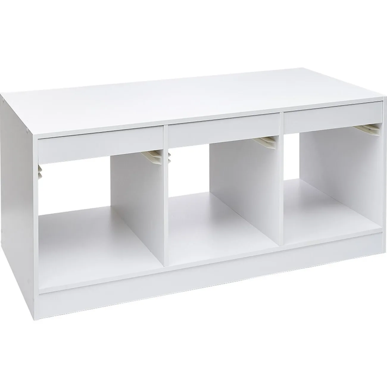 Gifi Rangement|Structure de rangement horizontale pour 3 bacs coulissants