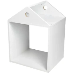 Gifi Rangement|Structure maison enfant Box Cube bois blanc