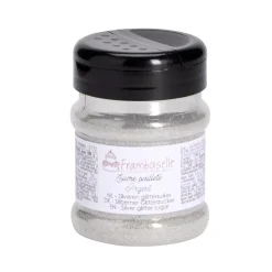 Gifi Sucre pailleté argenté Framboiselle 160gr