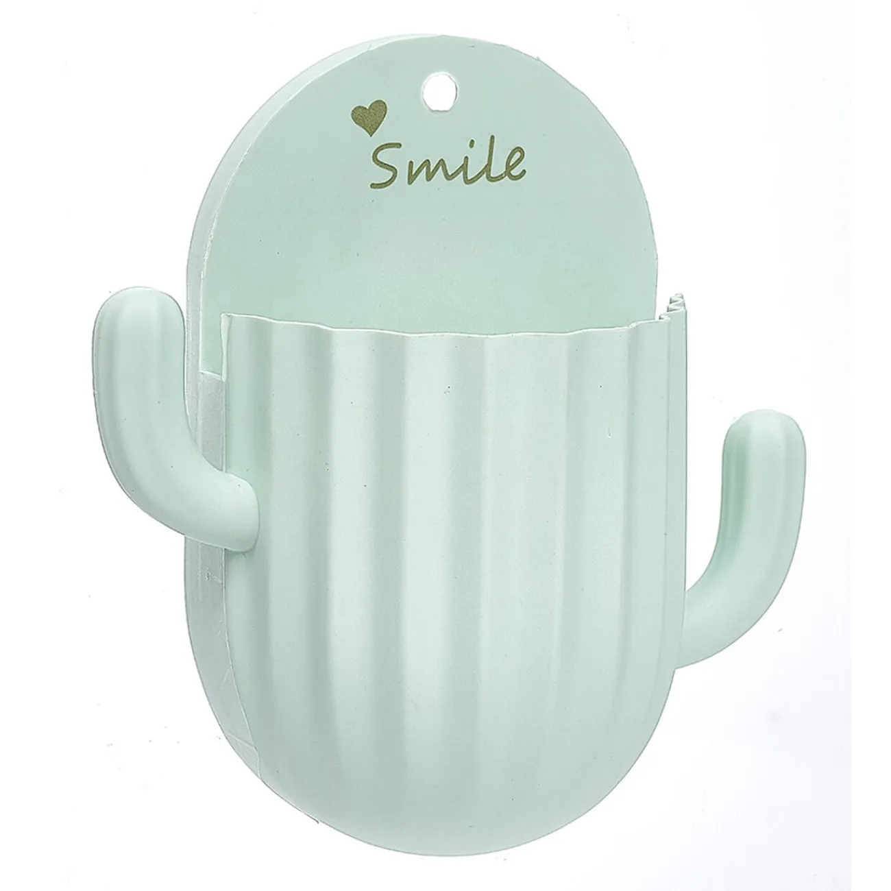 Gifi Aménagement Salle De Bain^Support brosse à dents adhésif forme cactus
