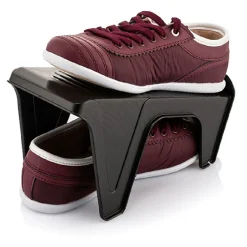 Gifi Rangement|Support de rangement pour chaussures plastique noir