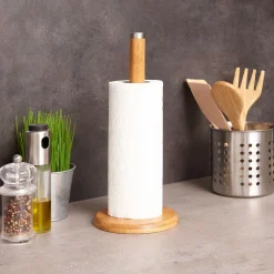 Gifi Support essuie tout en bambou et inox