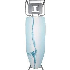 Gifi Entretien Du Linge|Table à repasser bleue avec support