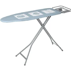 Gifi Entretien Du Linge|Table à repasser motif coeur Love bleu et blanc