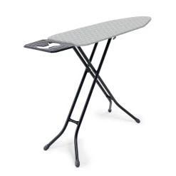 Gifi Entretien Du Linge|Table à repasser réglable gris imprimé géométrique