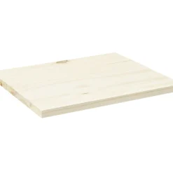 Gifi Rangement|Tablette Box Cube pin naturel