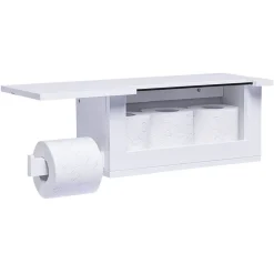 Gifi Aménagement Salle De Bain^Tablette dérouleur de papier toilette