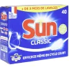 Gifi Nettoyage Et Entretien|Tablette lave-vaisselle Sun Classic 40 doses