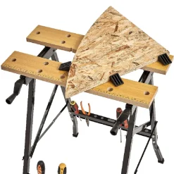 Gifi Aménagement Atelier^Établi de travail pliant