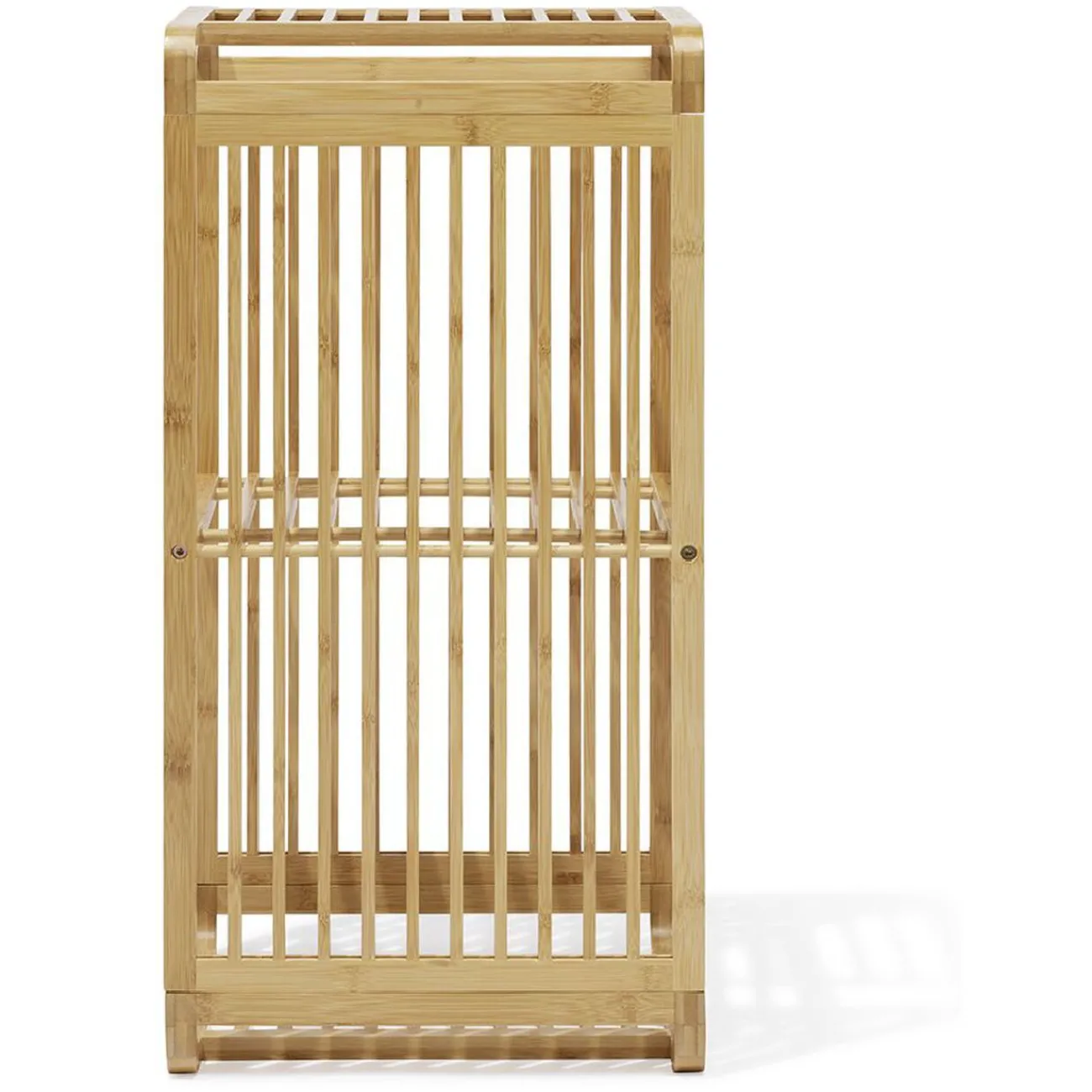 Gifi Rangement|Étagère 2 cases Macao bambou naturel - L33xH.64,5xP.33 cm