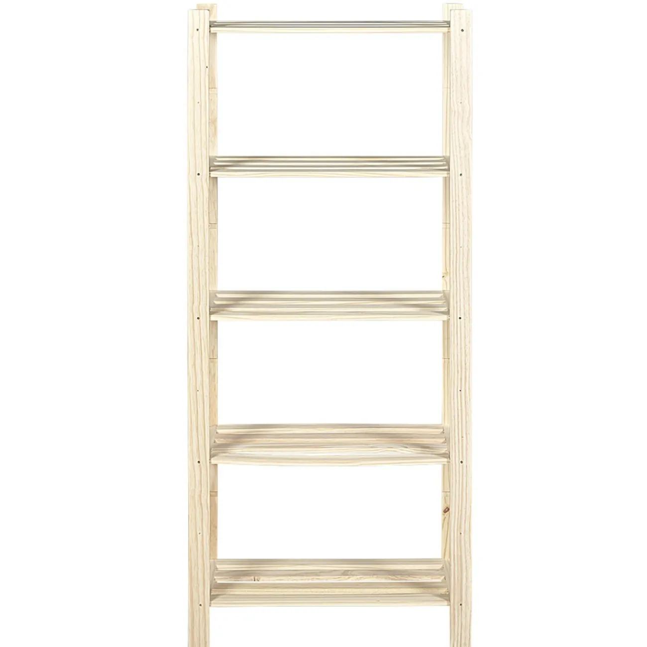 Gifi Rangement|Étagère 5 niveaux en Pin massif