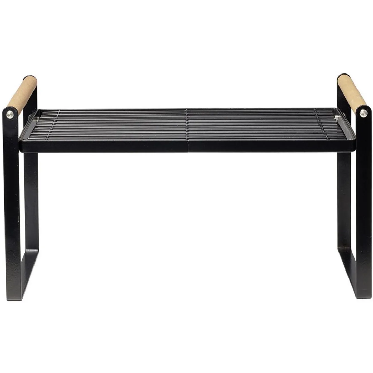 Gifi Étagère à poser métal et bois 35,5x19,5xH19,5cm