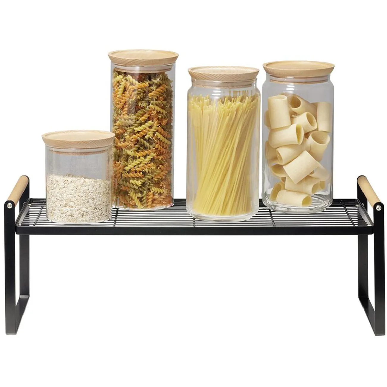 Gifi Étagère à poser métal et bois 53x21xH19,5cm