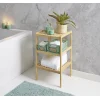 Gifi Aménagement Salle De Bain^Étagère bambou 3 niveaux