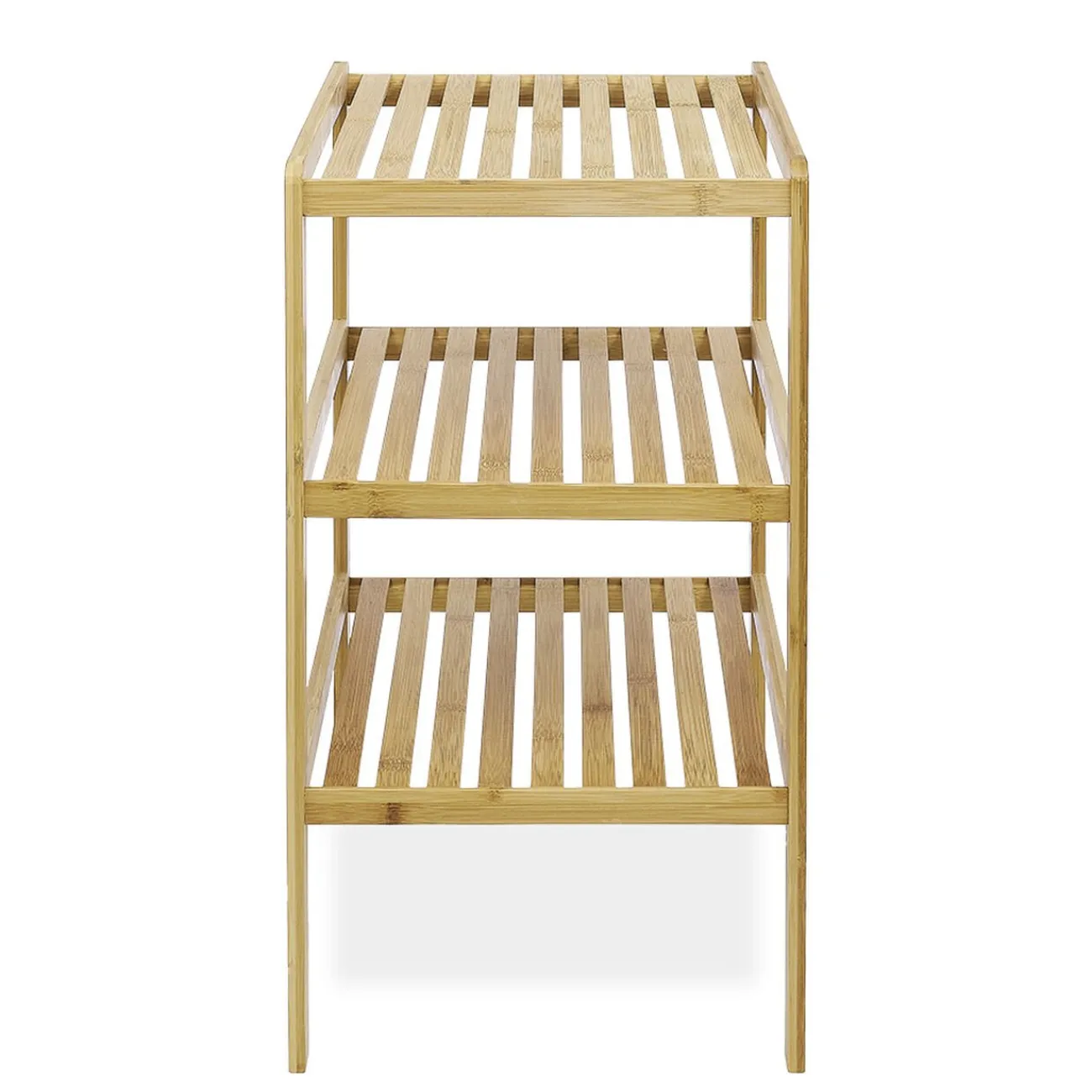 Gifi Aménagement Salle De Bain^Étagère bambou 3 niveaux