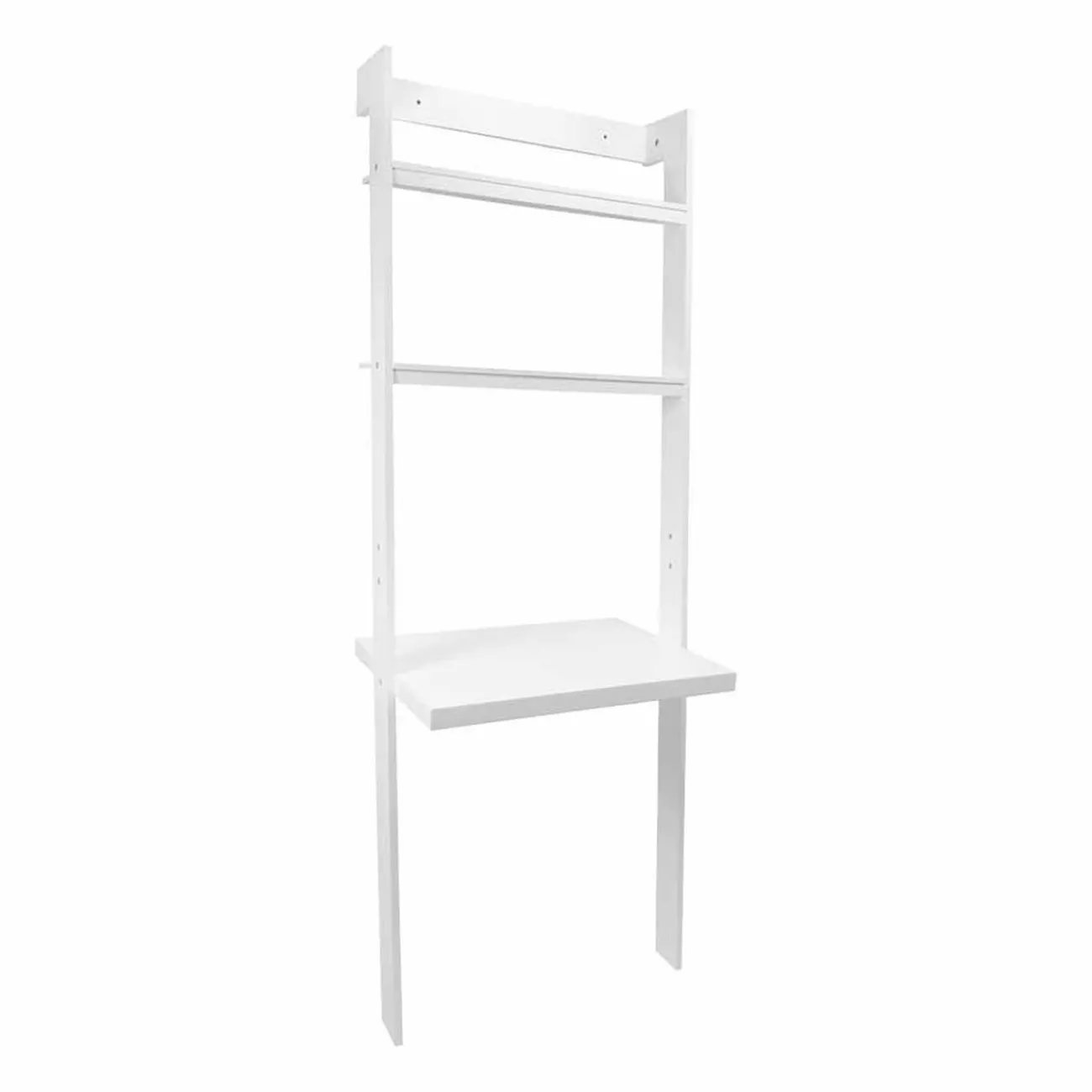 Gifi Rangement|Étagère bureau Zanora mdf blanc