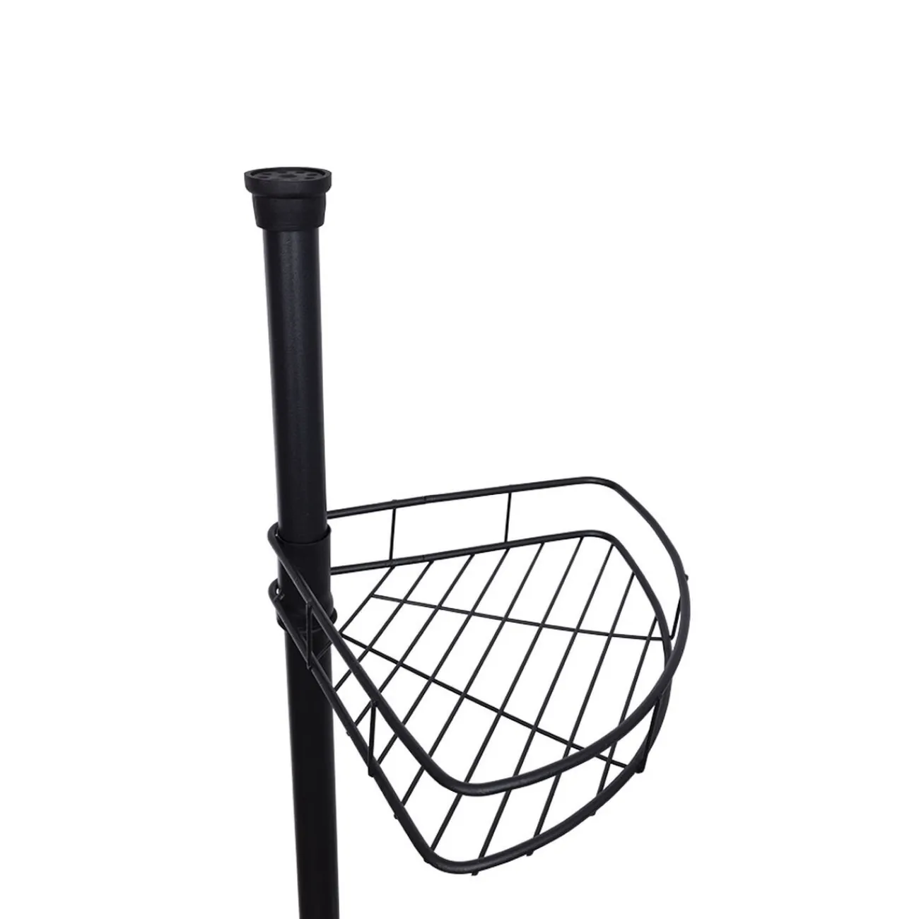 Gifi Equipement Douche^Étagère d'angle 3 niveaux métal noir