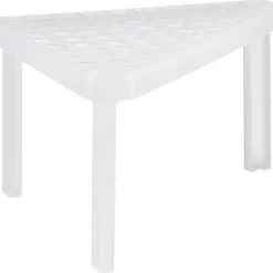 Gifi Étagère d'angle cuisine plastique blanc