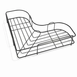 Gifi Equipement Douche^Étagère d'angle serviteur de douche 23x23cm