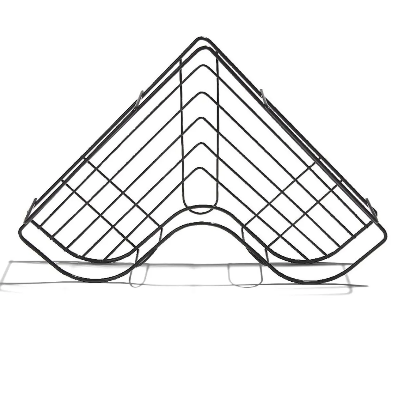 Gifi Equipement Douche^Étagère d'angle serviteur de douche 23x23cm