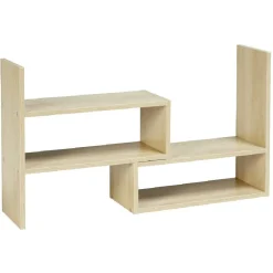 Gifi Rangement|Étagère de bureau modulable bois