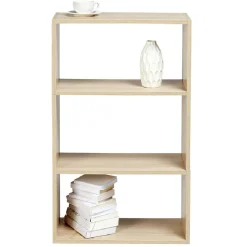 Gifi Rangement|Étagère de bureau modulable bois