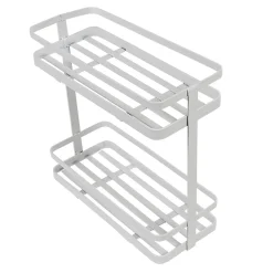 Gifi Étagère de cuisine design filaire métal blanc à poser