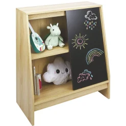 Gifi Rangement|Étagère de rangement 2 niveaux 74xH81x35cm