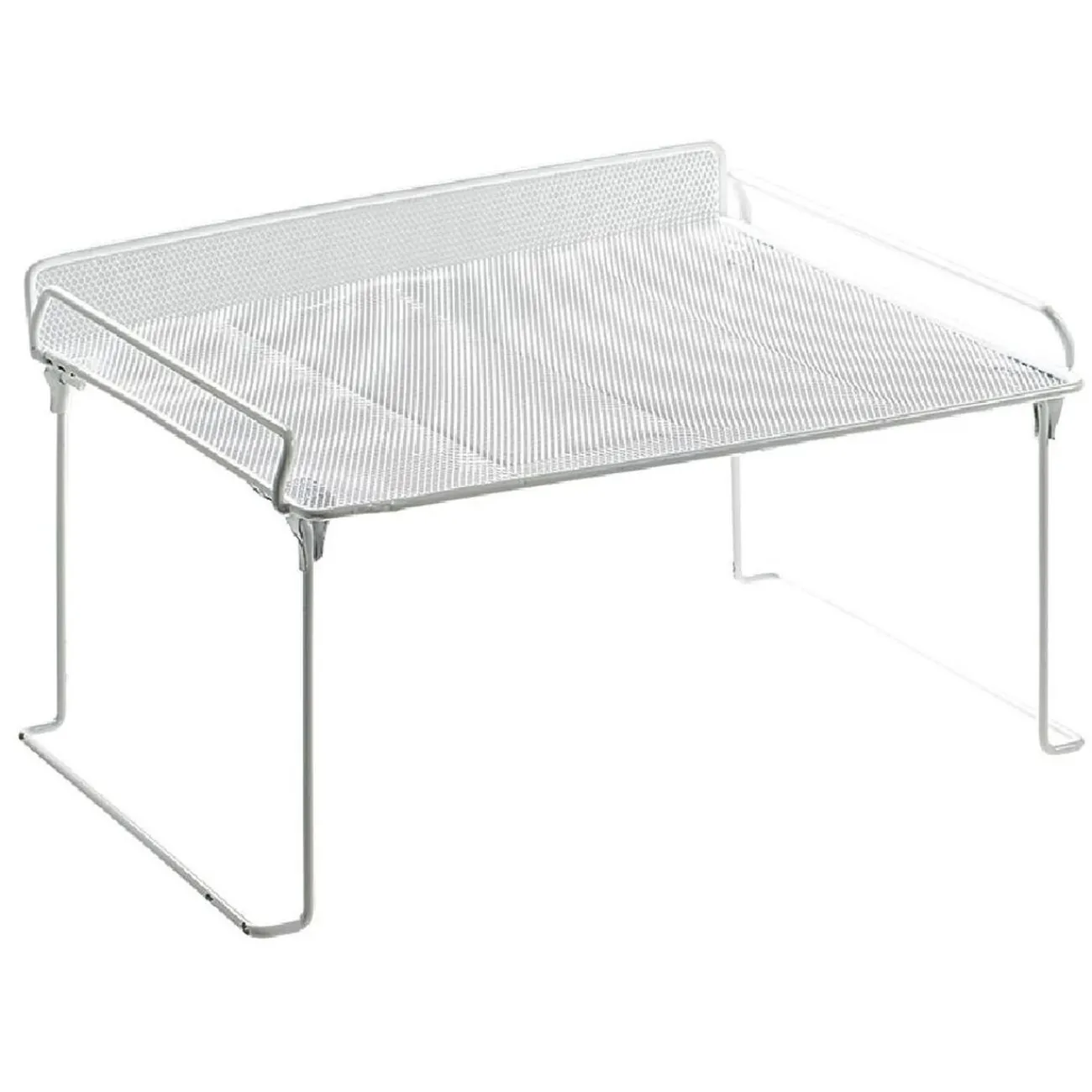 Gifi Rangement|Étagère de rangement superposable blanche