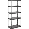 Gifi Rangement|Étagère en métal noir 5 niveaux