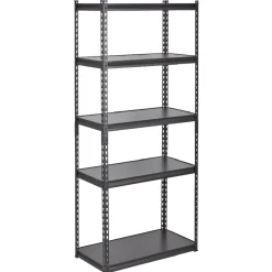 Gifi Rangement|Étagère en métal noir 5 niveaux