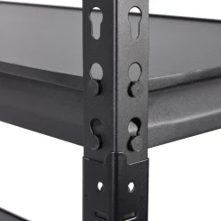 Gifi Rangement|Étagère en métal noir 5 niveaux